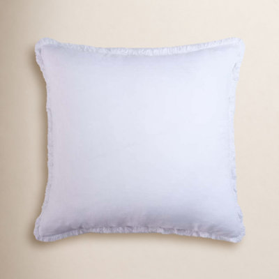 Olydia Fringed Reversible Throw Pillow