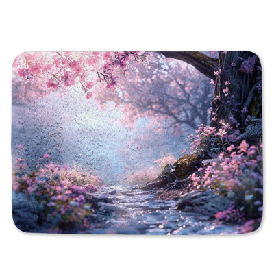 Tapis de bain Blossom Path