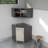 Jezelle Single Storage Cabinet ( 34.6'' H x 31.5'' W x 31.5'' D)-1870406946