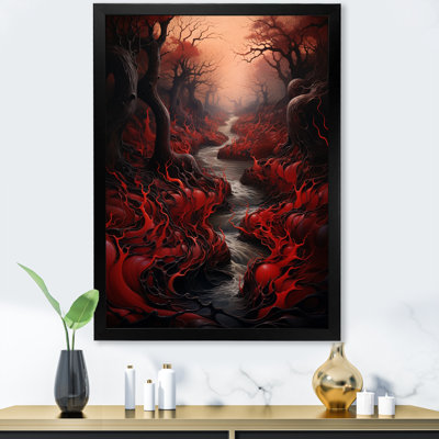 " Fantasy Landscape Veins Of The Void "