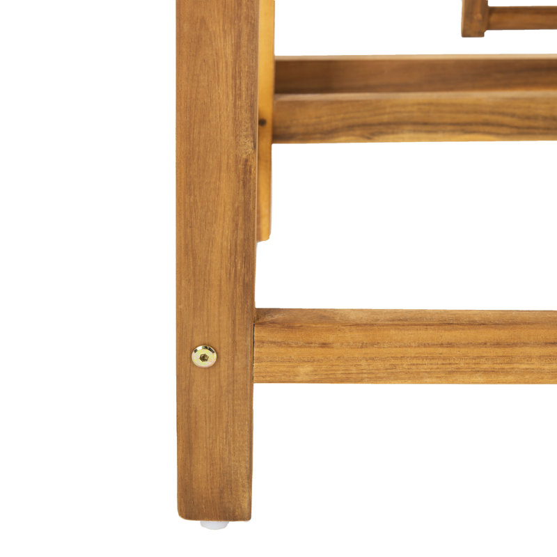 Banc convertible en bois Overs balcon, Teck