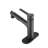 Bathroom Sink Faucet With Pull-Out And Pop-Up Drain, Matte Black, Smart Look Modern Black Design-124241884