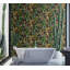 Papier peint adhésif léopard tropical noir brillant Daisy Bennett Designs-70540176