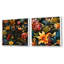 Ensemble de 2 paires de fleurs multicolores Urban Urban-101847848-101847850