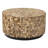 Abeale Round Mosaic Coconut Shell Coffee Table-1707128276