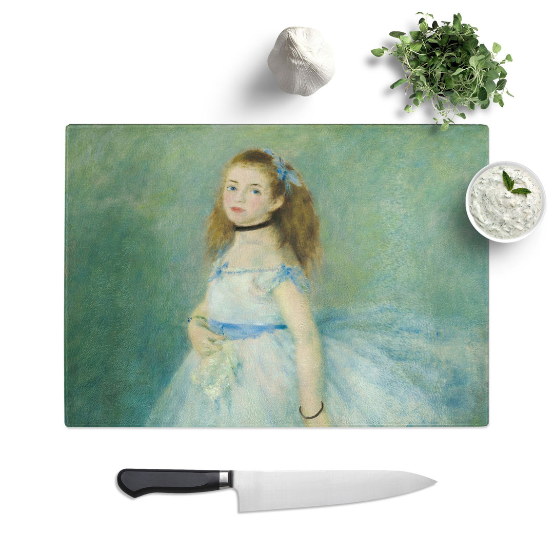 The Dancer by Pierre-Auguste Renoir Chopping Board