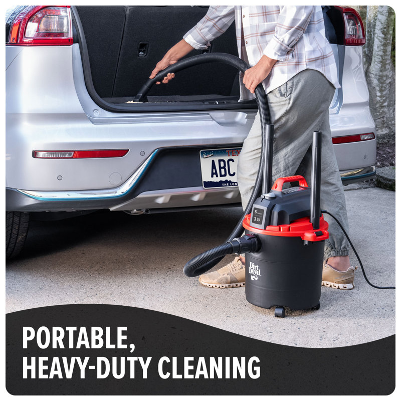 Dirt Devil 5 Gallon Wet/dry Vacuum Cleaner Sd65000