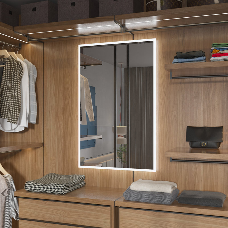 Miroir à DEL Greenburg Smart, 48 po x 30 po