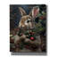 Art mural sur toile The Holiday Aisle® «Christmas Rabbit With Scarf» par Momart-224636307