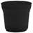 Saturn Traditional Plastic Indoor/Outdoor Round Planter with Saucer-310154051-310154101