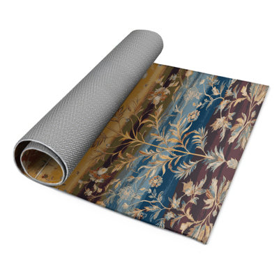 Tapis d'intérieur et d'extérieur brun Nature