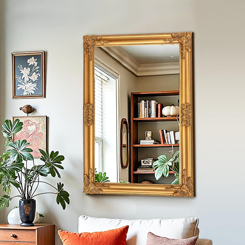 Miroir mural 24 po x 36 po Baroque Vintage