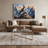 Wildlife Alpine Ibex Gray Canvas Wall Art-1839009619