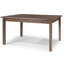 Setterlund Dark Walnut Solid Wood 59-79" Extending Dining Table