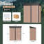 5.1 ft. W x 2.8 ft. D Galvanized Steel Metal Storage Shed with Base