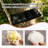 Bench Cushion for Outdoor Furniture, Waterproof  Tufted Outdoor Bench Cushion , Patio bench cushions for indoor/outdoor chairs, swing cushions,42x16x4in,Black-1090846235-1090846236