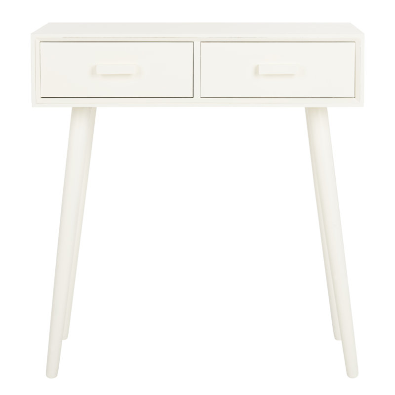 Dudley 71cm Console Table, Distressed White