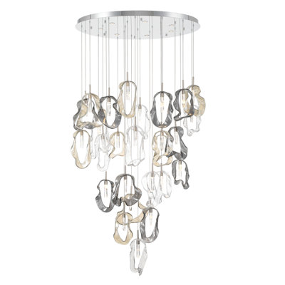 Norah 26L 39" Mix Chandelier