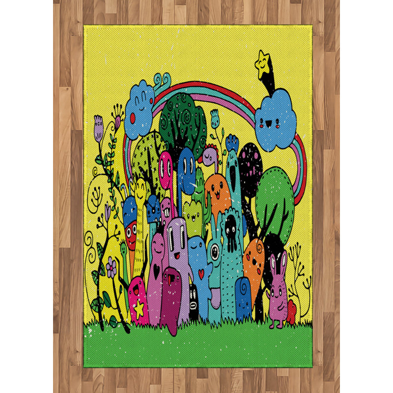 Tapis décoratif Indie High Density, Rectangle— 4 pi x 5 pi 8 po