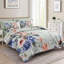 Ensemble de literie 7 pièces avec ensemble de literie toutes saisons en microfibre de coton doux Seersucker-122486476-122486478