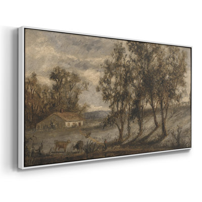Landscape Series-DCCCVIII- Framed Gallery Wrapped Canvas -Ready to Hang
