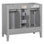 Base de meuble-lavabo simple Naydine 35,01 seulement-1518341912