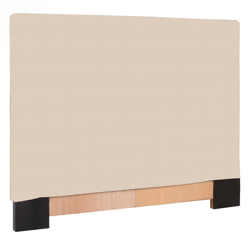 Polyester Headboard Slipcover, 48" H x 42" W x 3" D, Sterling Breeze