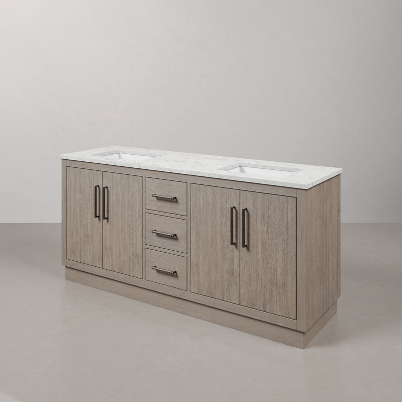 Hugo 72'' W Double Vanity, Oil rubbed bronze