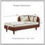 Chaise longue rembourrée avec rangement-131220973