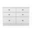 Fully Assembled Meansville 6 Drawer Chest