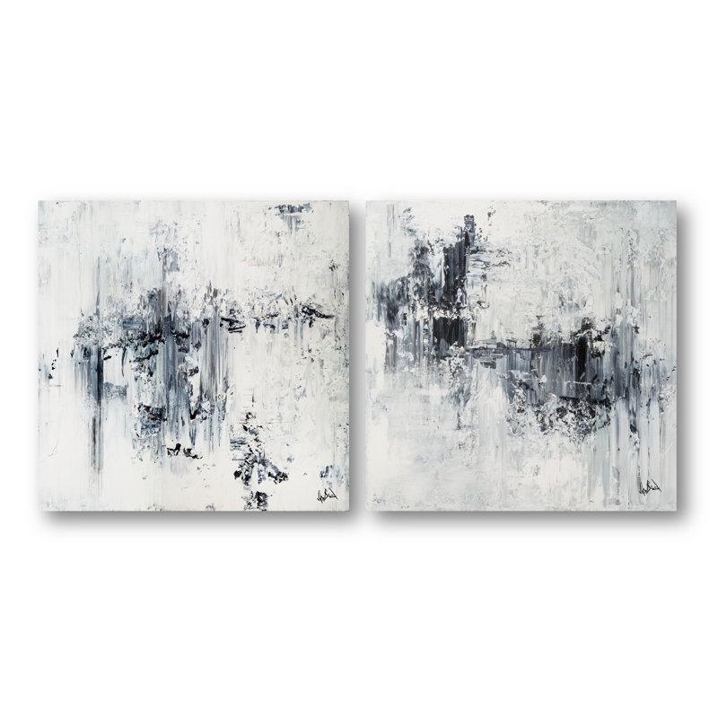 Dusk Set by John Beard - Artist Enhanced Canvas Print, Black Floater Framed, 30" H x 30" W x 3" D