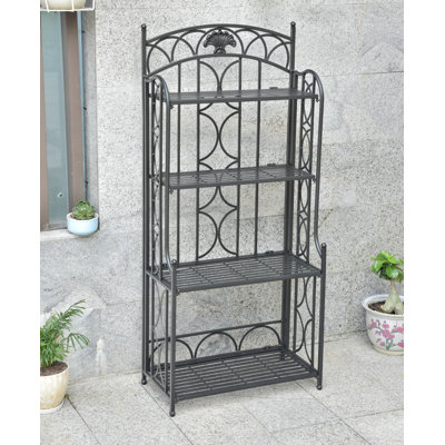 Anzum 26'' Iron Standard Baker's Rack