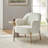 Cleo 26" Wide Contemporary Chair with Recessed Arms-400081717