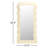 Ranstead Wavy Floor Mirror-1201710838