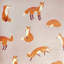 Great Kids Collection Smooth Glitter Friendly Foxes Wallpaper Roll-72340610