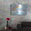 «Red Unicorn» par Melissa Averinos, art mural rouge en métal Red Barrel Studio®-364682893