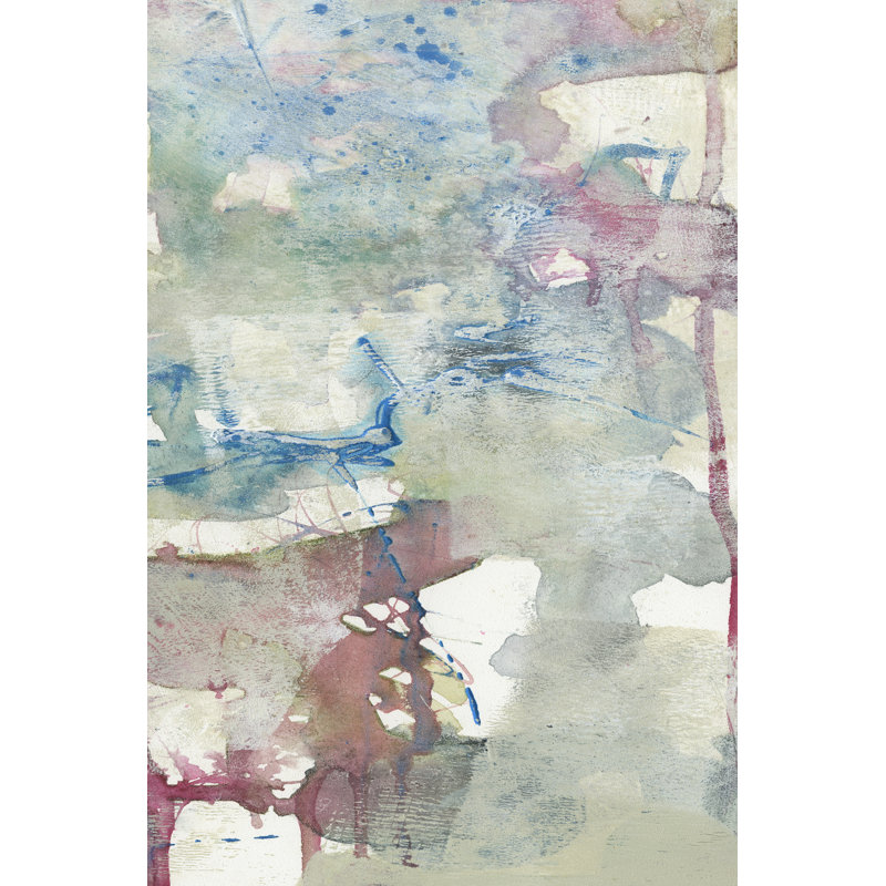 Swath of Color I - Wrapped Canvas Painting, 46cm H x 30cm W x 3.8cm D