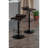 Faux Marble Top Pedestal Dining Set