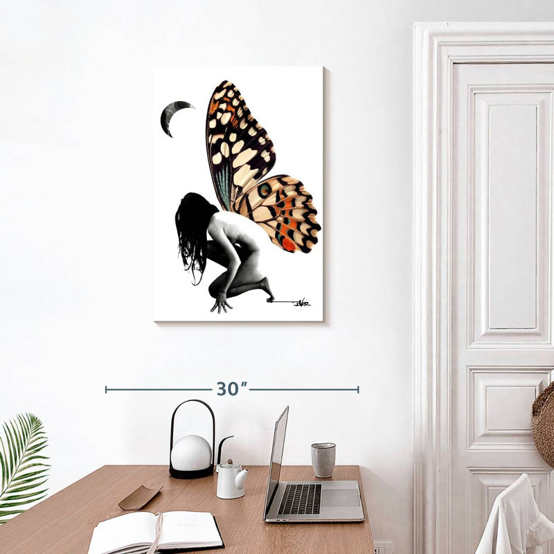 Kelan Lady's Metamorphosis, 30" H x 20" W