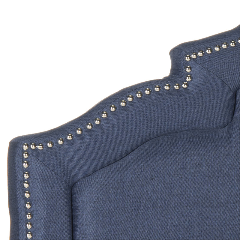 Upholstered Headboard, Velvet Buckwheat, Twin