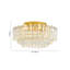 Glam Modern Raindrop Crystal Glass Chandelier Flush Mount Ceiling Light-126003708