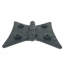 Rough Butterfly Hinge, Pair