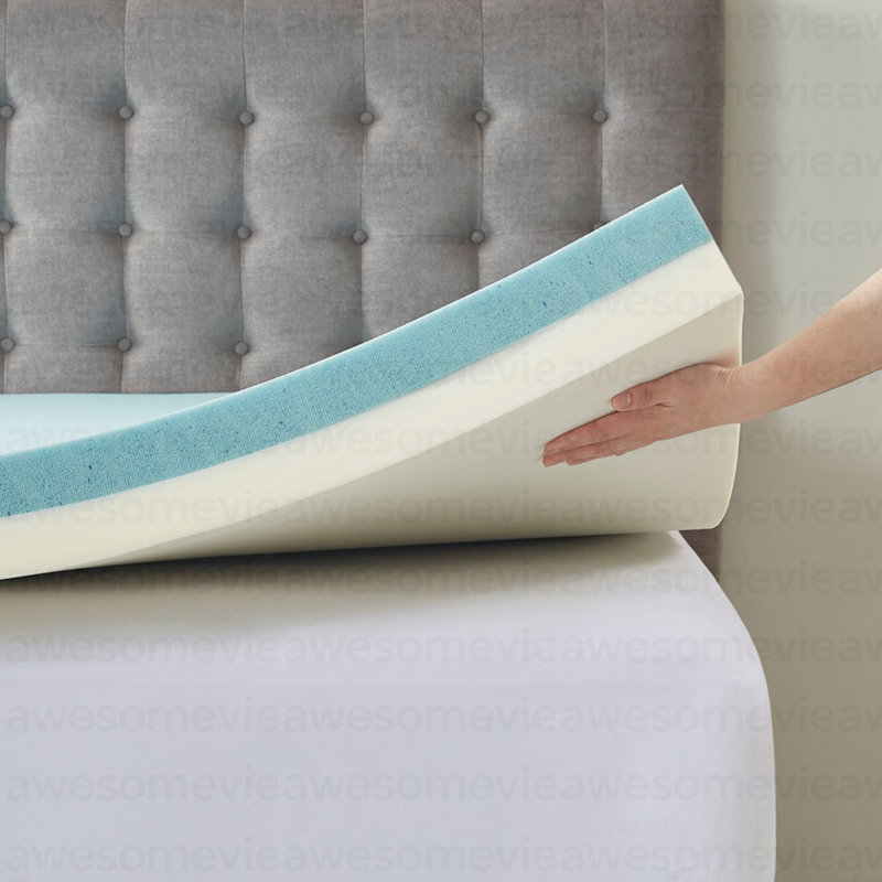 Surmatelas en mousse viscoélastique 4 ", Simple