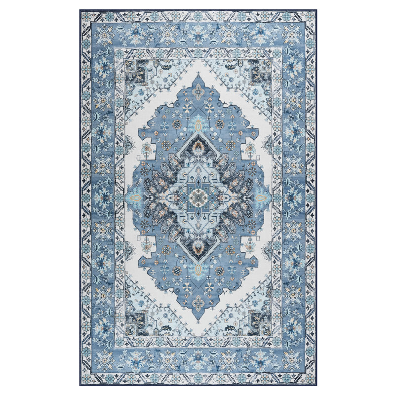 Vintage Look Shag Area Rug, Rectangle 215 x 305 cm