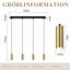 Aarin 4 - Light Cylinder Chandelier