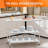 Stainless Steel Table with 2 Adjustable Shelf-114626259