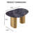 Rone Sintered Stone End Table