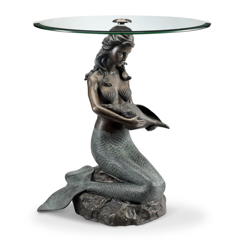 Glass End Table