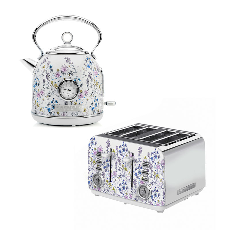 Laura Ashley 1.7L Electric Tea Kettle