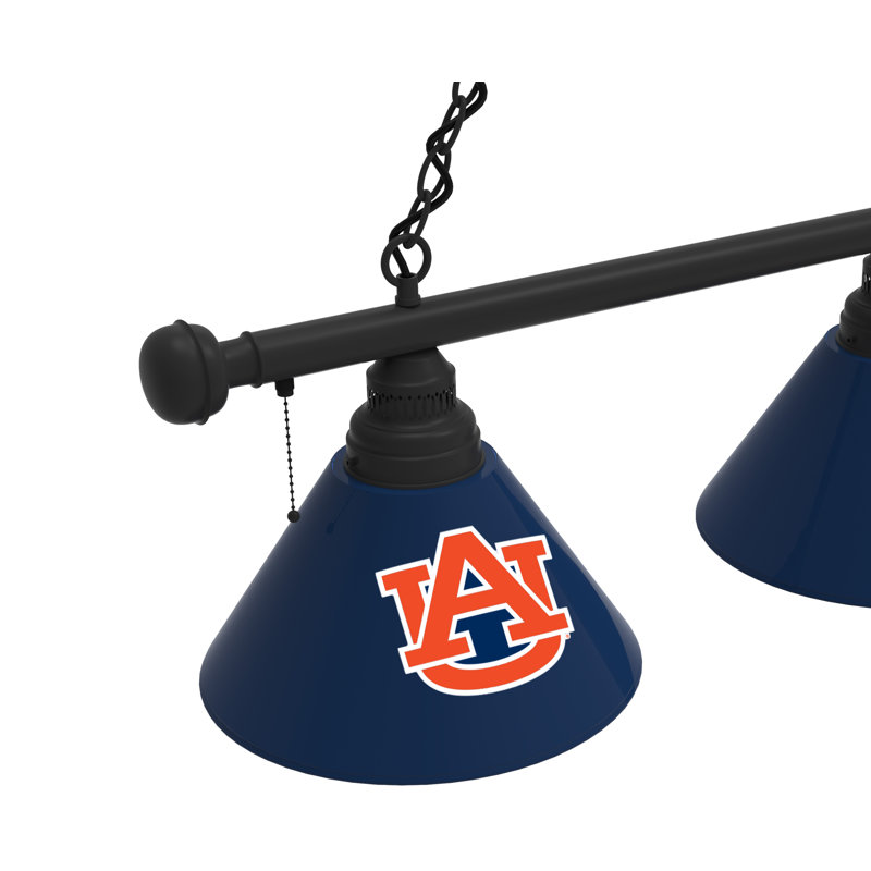 3 - Light Pool Table Lights Pendant, Auburn Tigers, Black